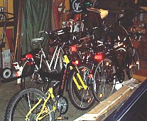 Många (även cyklar)